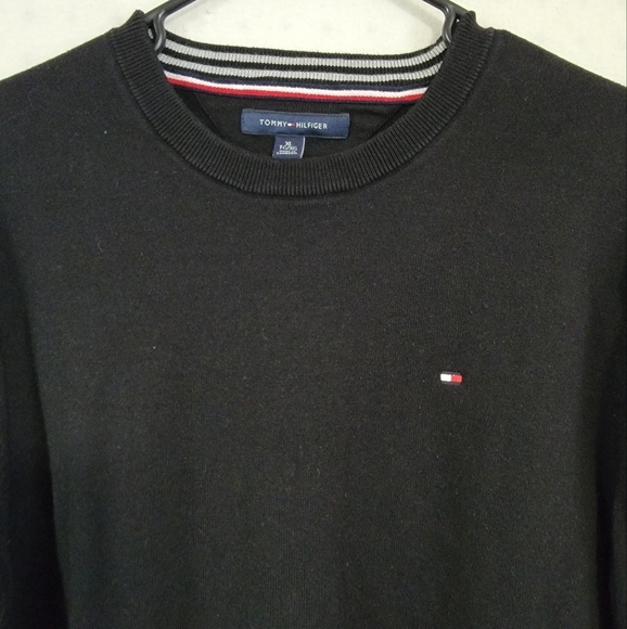 Tommy Hilfiger Black Men's Sweater Size XL - Picture 4 of 7